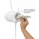 Chuveiro Elétrico Multitemperatura Branco Redondo Top Jet Lorenzetti