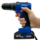 Furadeira e Parafusadeira de Impacto Brushless FORTG PRO FG3006 18V Li-Ion 45Nm 1/2 Pol. com Bateria e Carregador Bivolt