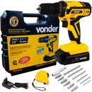 Parafusadeira e Furadeira à Bateria Vonder BPF 12K3 12V Bivolt