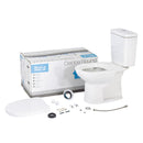 Vaso Sanitário Roca Round Branco com Caixa Acoplada 3/6L Saída Vertical